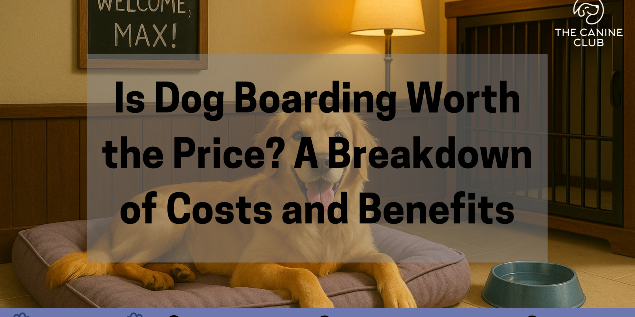 Is Dog Boarding Worth the Price? A Breakdown of Costs and Benefits