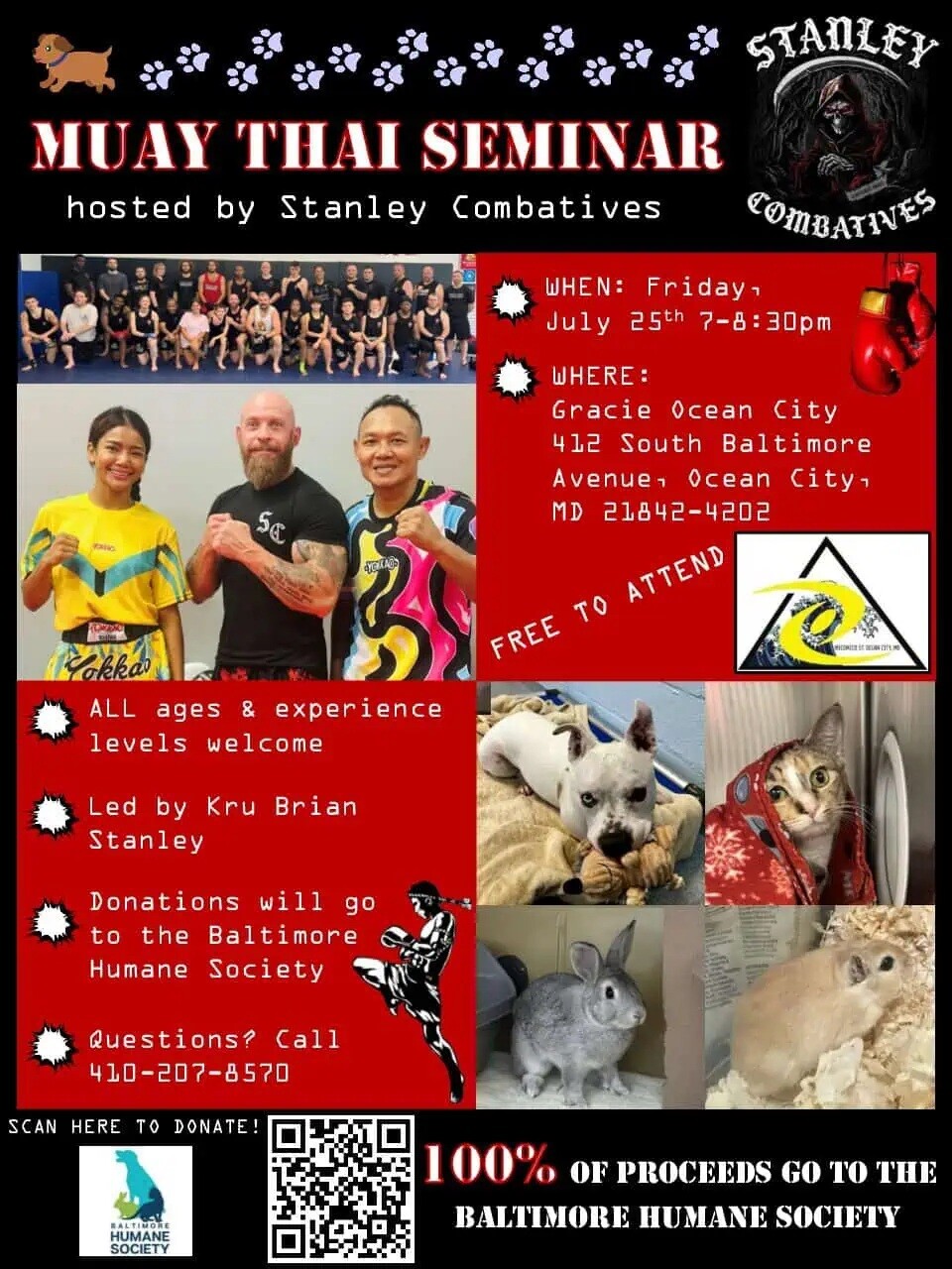 Muay Thai Seminar Hosted by Stanley Combative