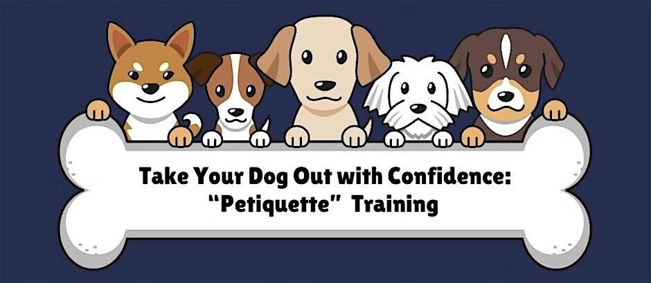 Take Your Dog Out with Confidence “Petiquette” Training