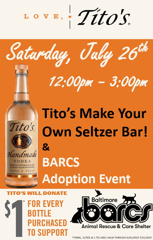 Tito’s Charity Event and BARCS Adoption Event at Midway Discount Liquors Tito's Charity Event and BARCS Adoption Event at Midway Discount Liquors